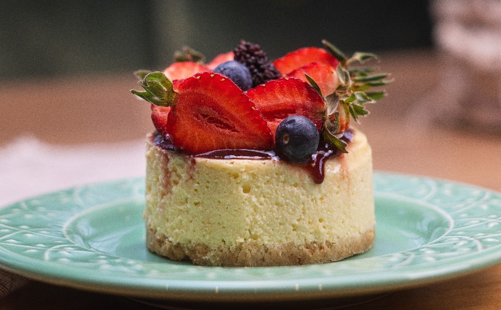 CHEESECAKE DE FRUTAS VERMELLHAS